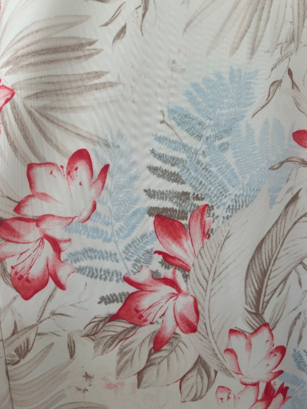 NWT  Tommy Bahama Everyday Active Half Zip Popover Palm Print Sz XL - Picture 3 of 6